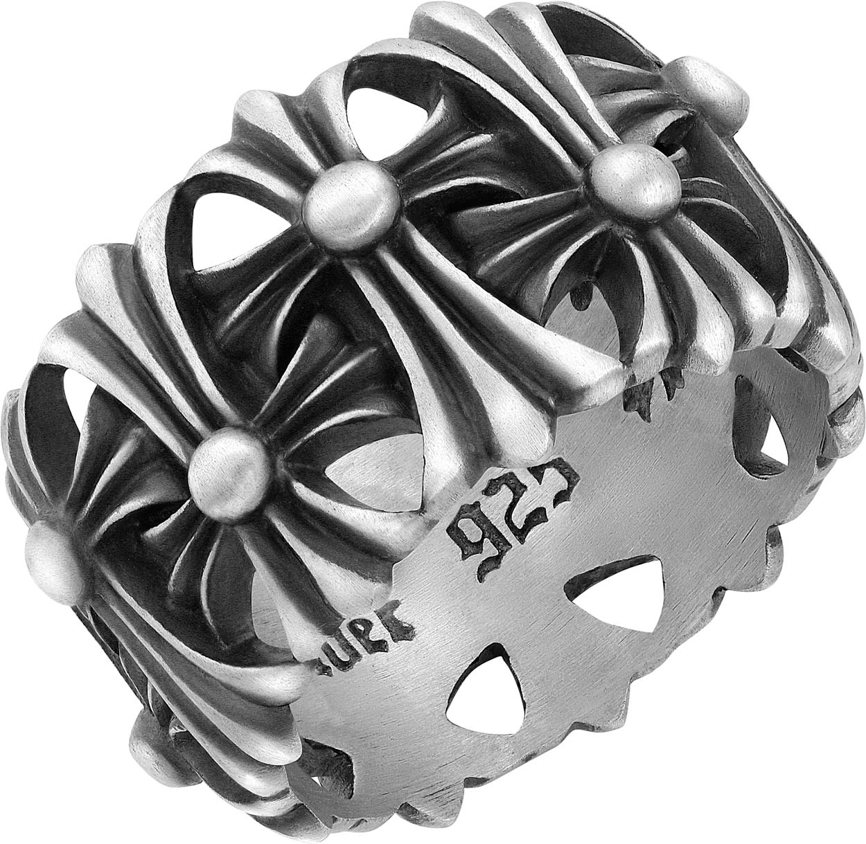 Серебряное кольцо Rebel Heart RH111001