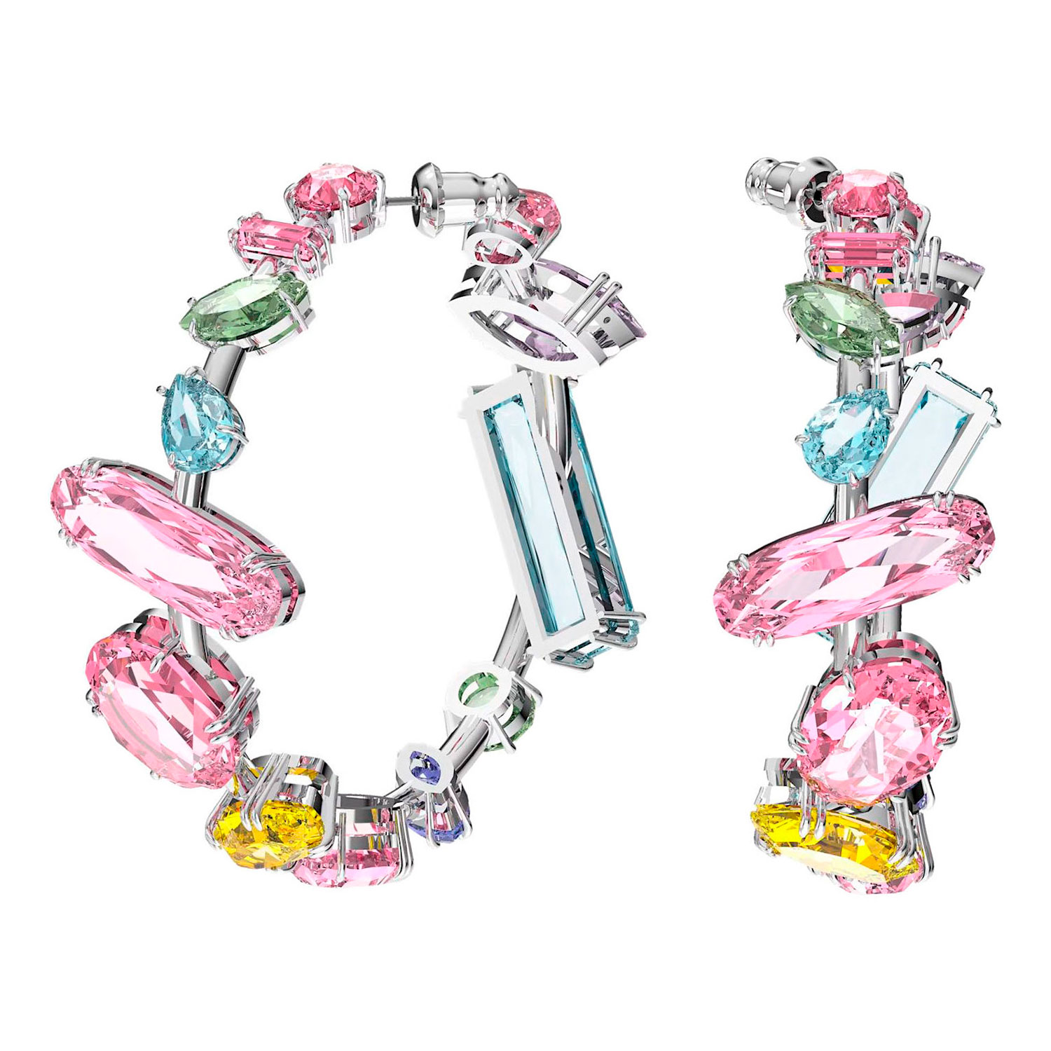 Серьги кольца Swarovski Gema 5613737